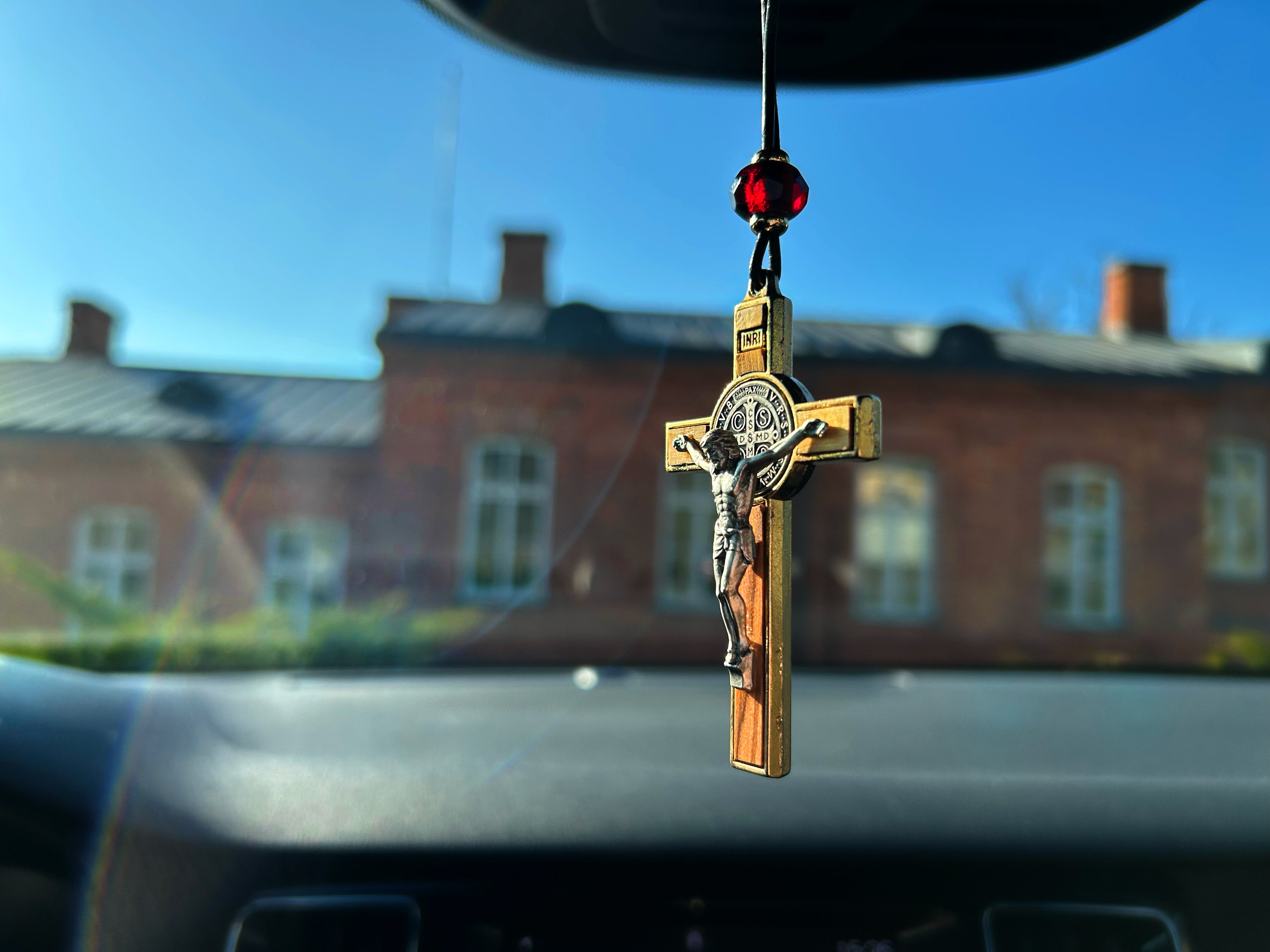 Saint Benedict Crucifix for Car/Desktop