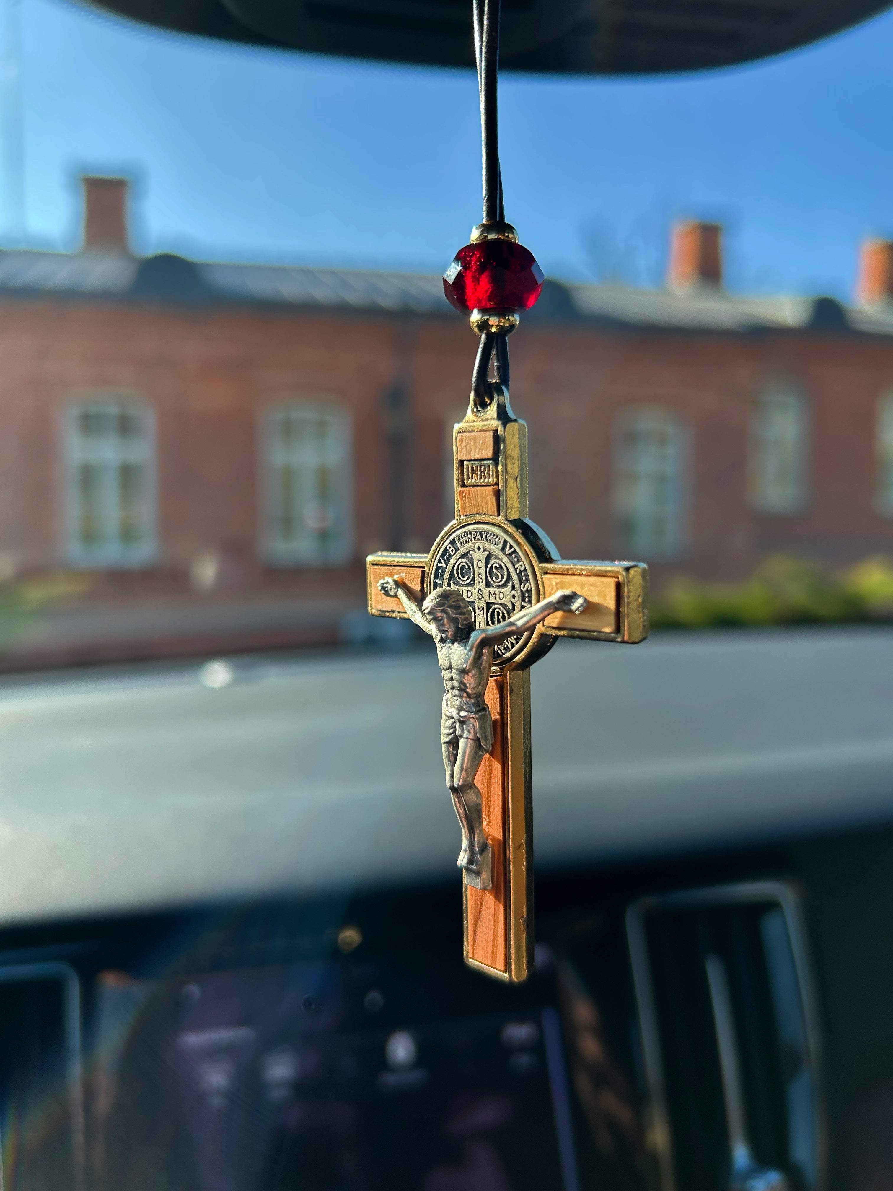 Saint Benedict Crucifix for Car/Desktop