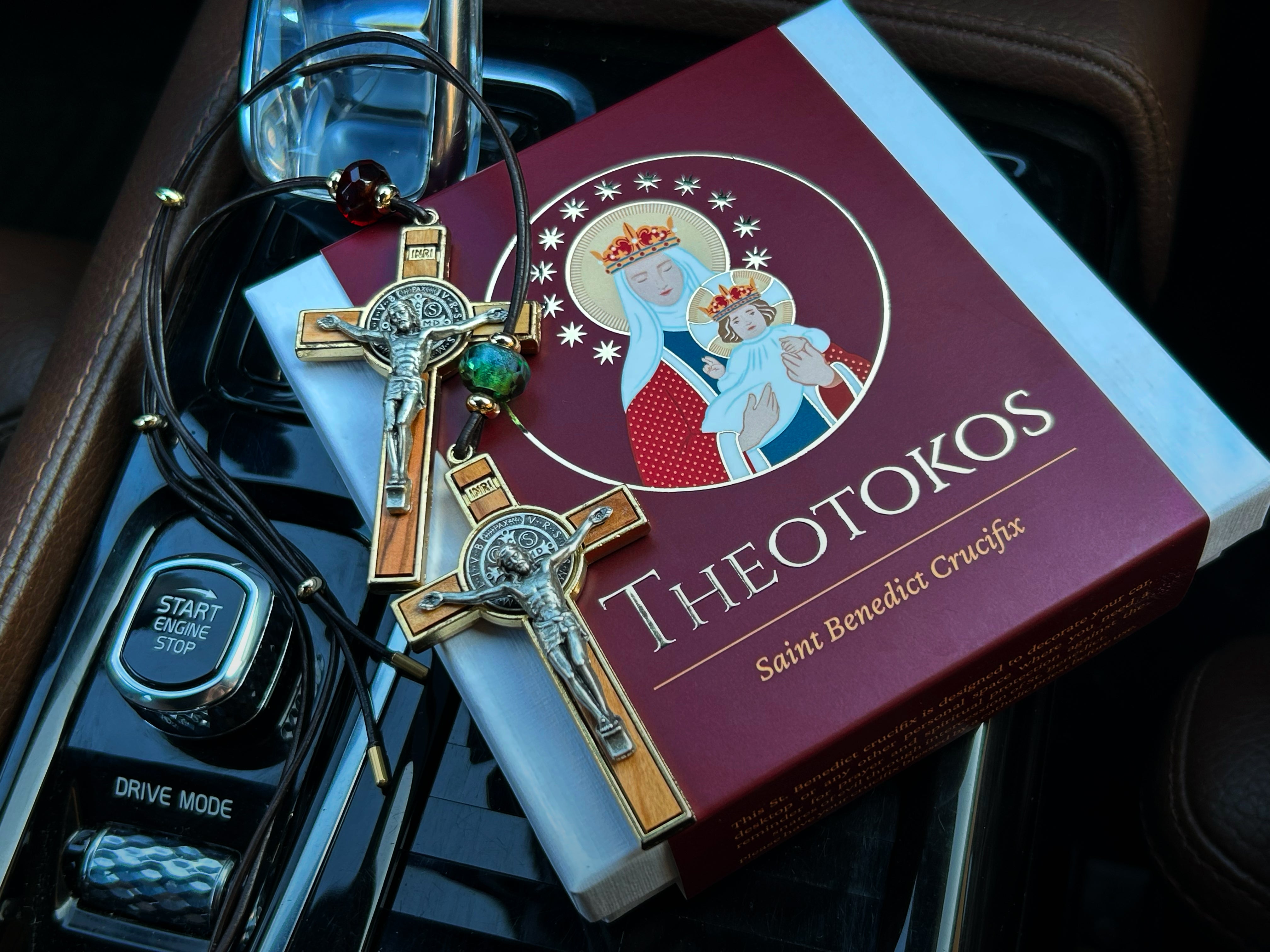 Saint Benedict Crucifix for Car/Desktop