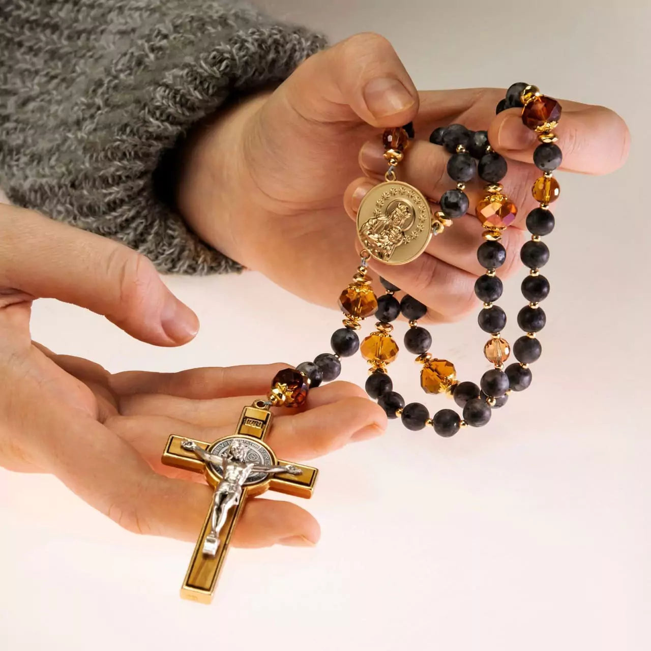 Sacred Saint Peter Rosary - Theotokos Rosaries No Gift Wrapping