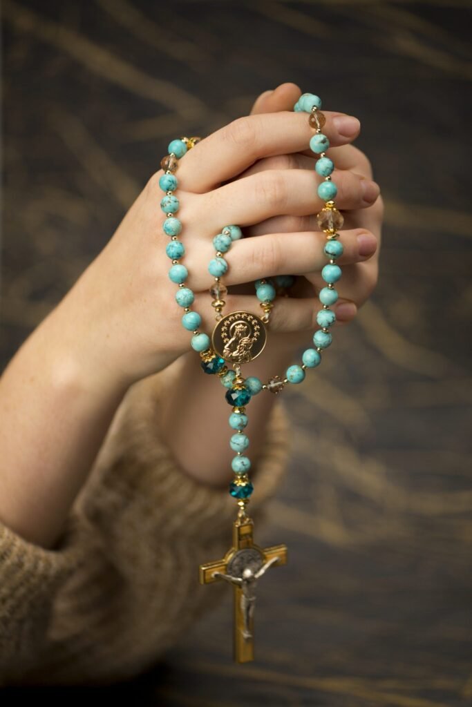 Vibrant Lyon Rosary - Theotokos Rosaries No Gift Wrapping