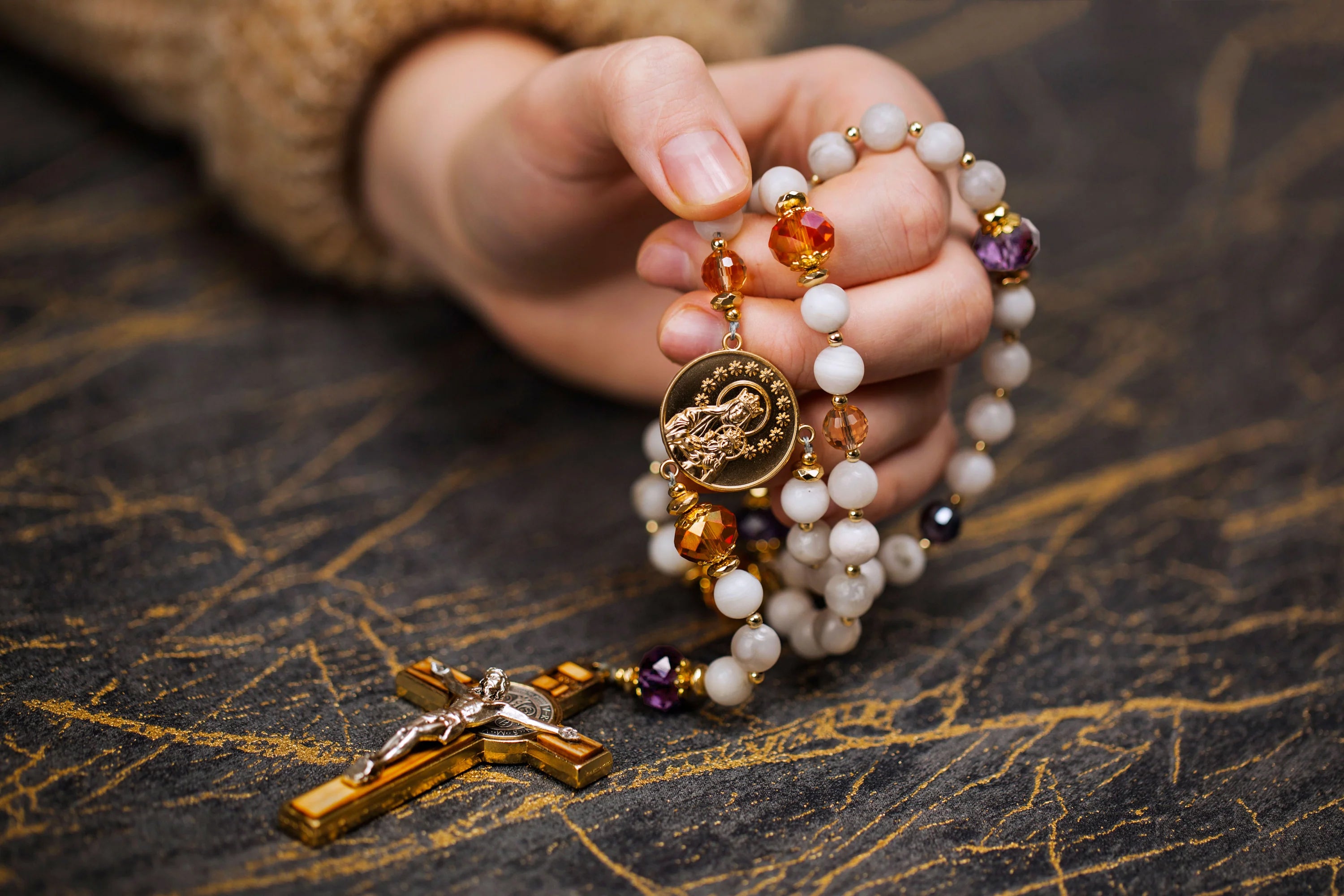 Divine Chartres Rosary -  Theotokos Rosaries No Gift Wrapping 