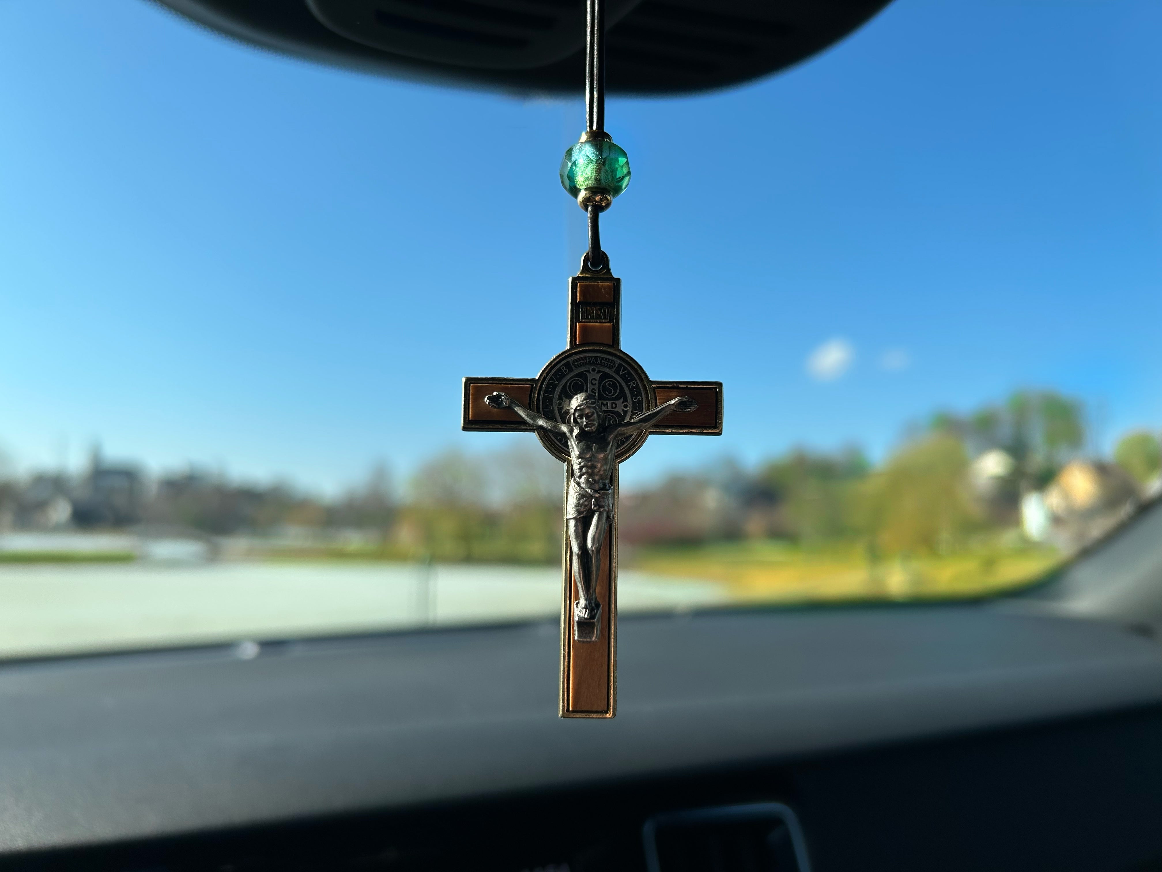 Saint Benedict Crucifix for Car/Desktop