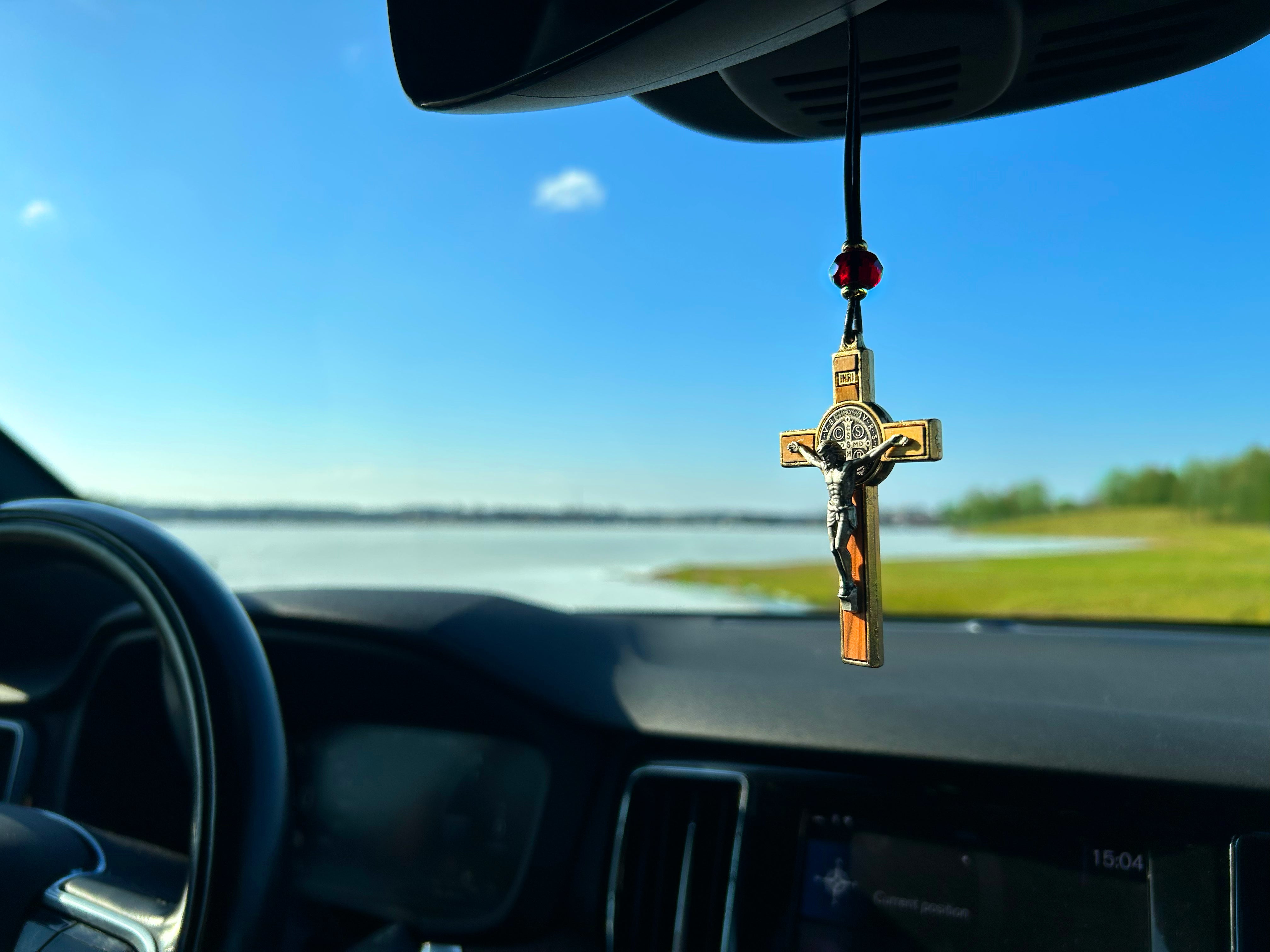 Saint Benedict Crucifix for Car/Desktop