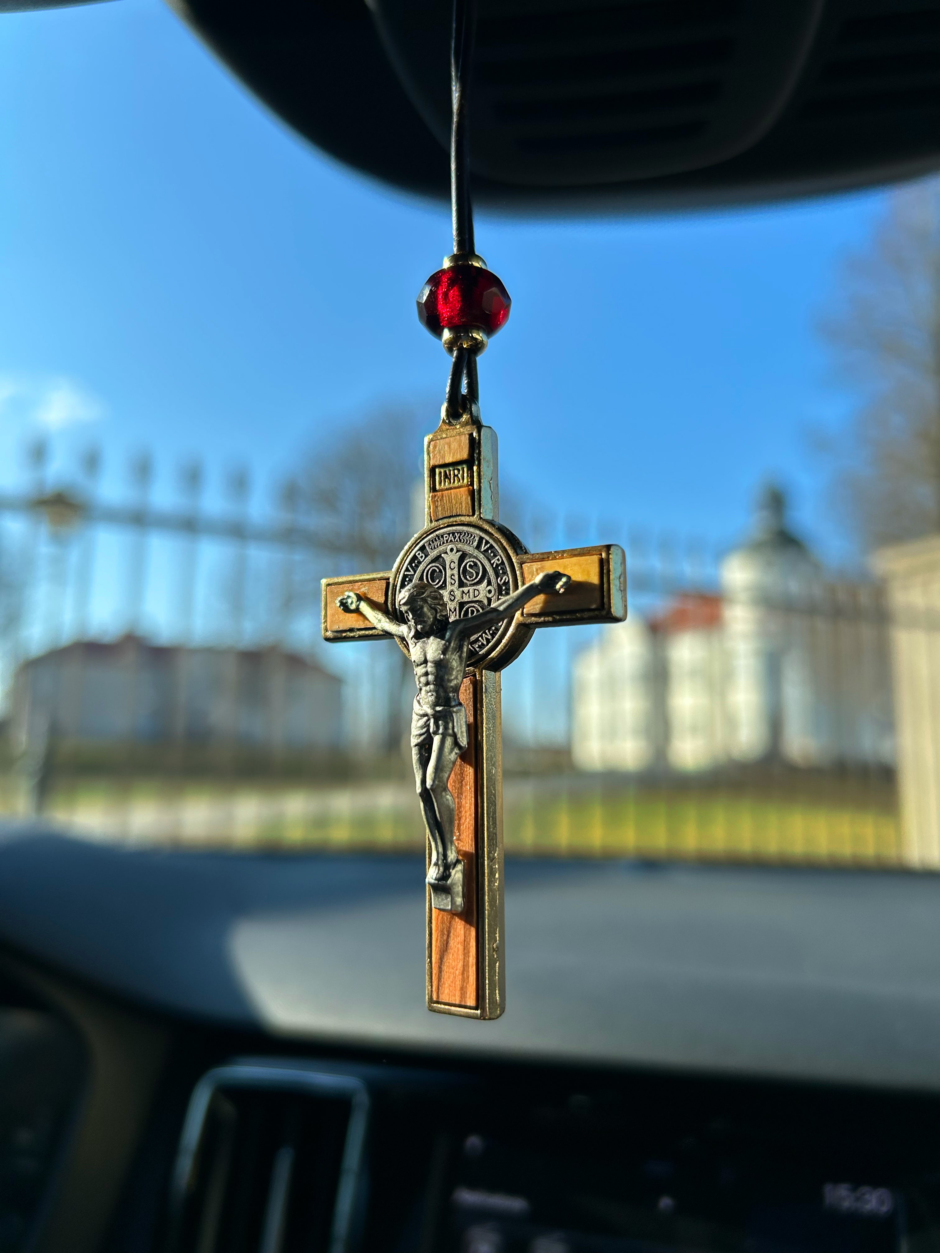 Saint Benedict Crucifix for Car/Desktop