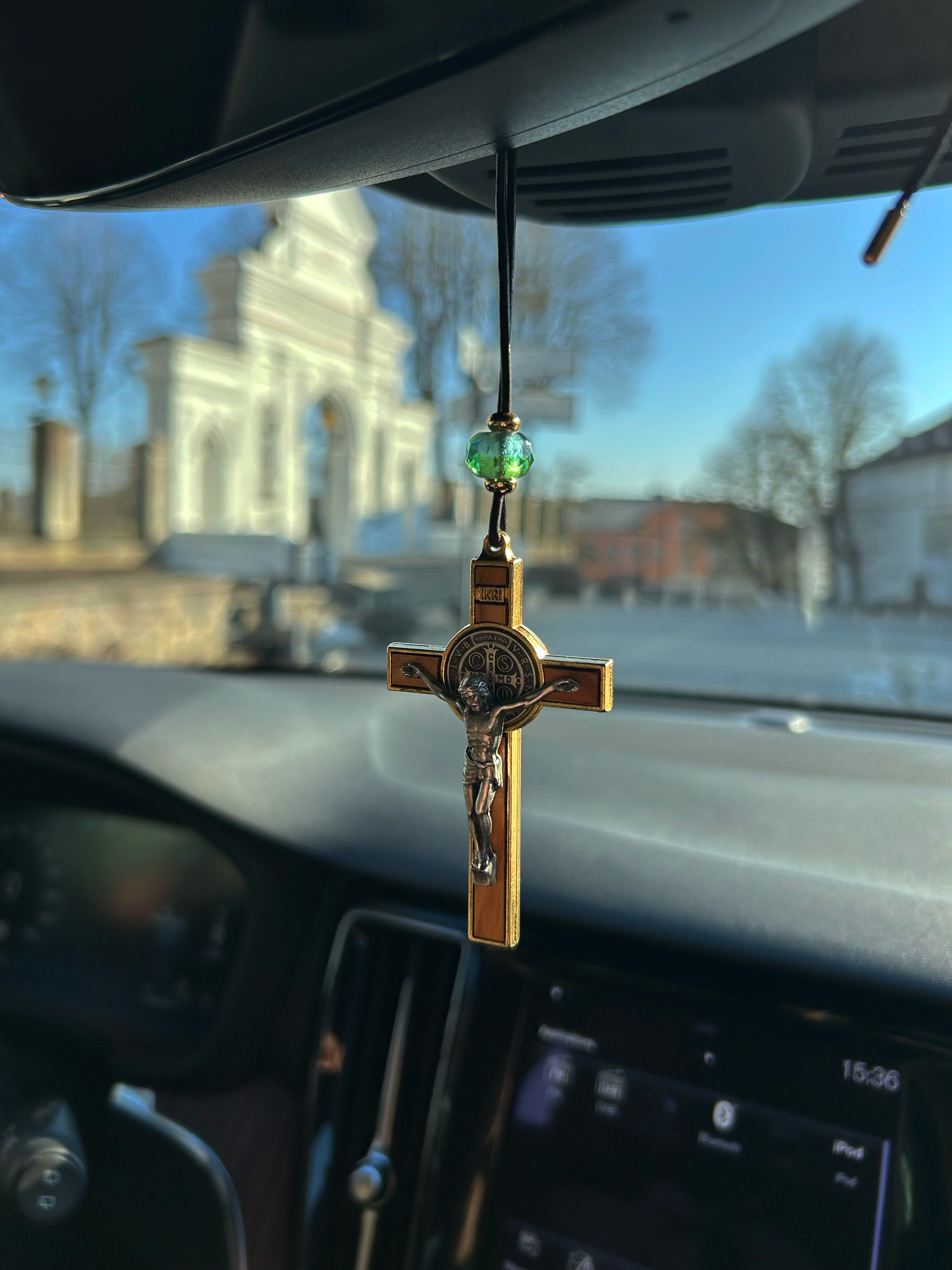 Saint Benedict Crucifix for Car/Desktop