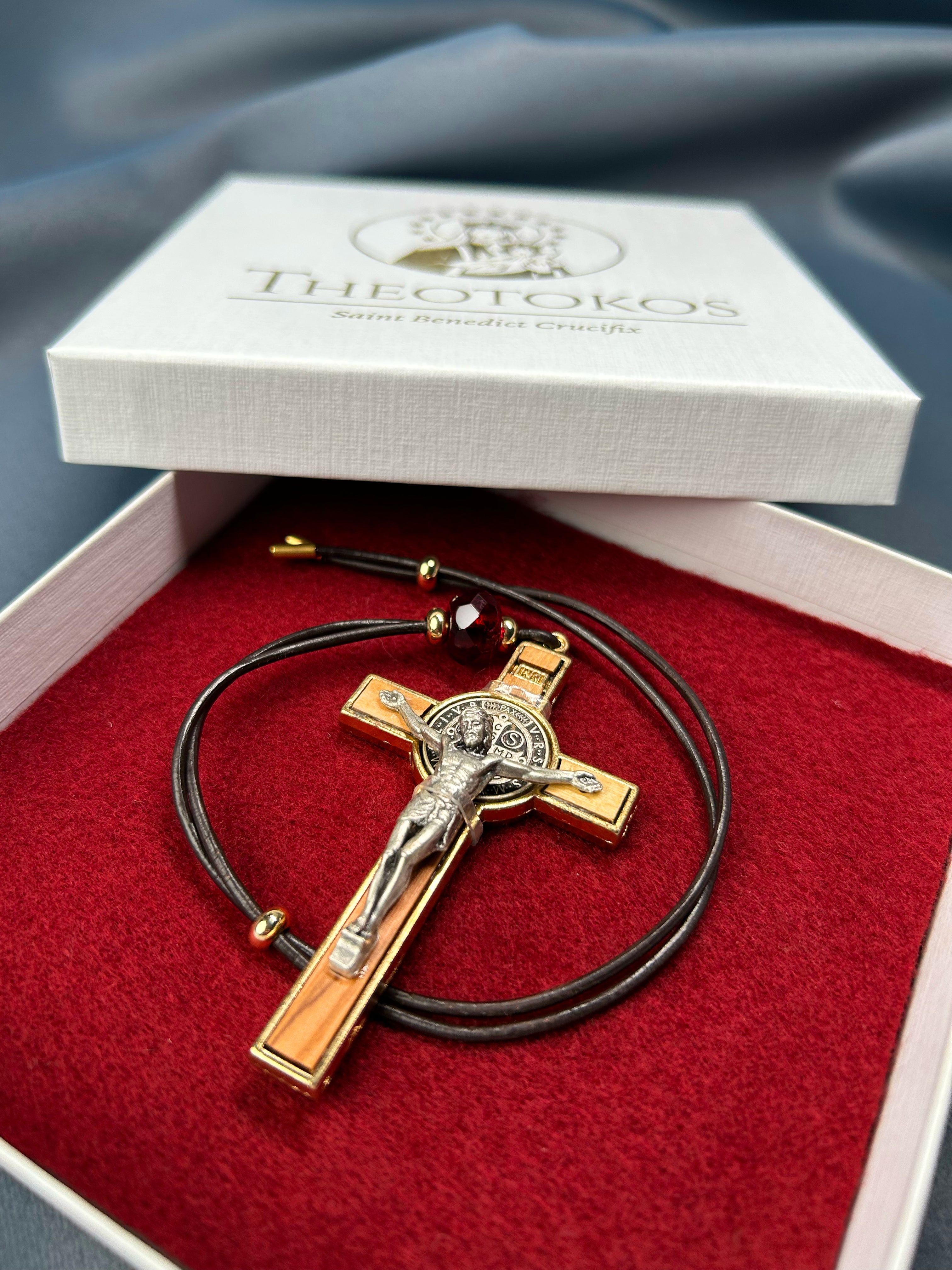 Saint Benedict Crucifix for Car/Desktop