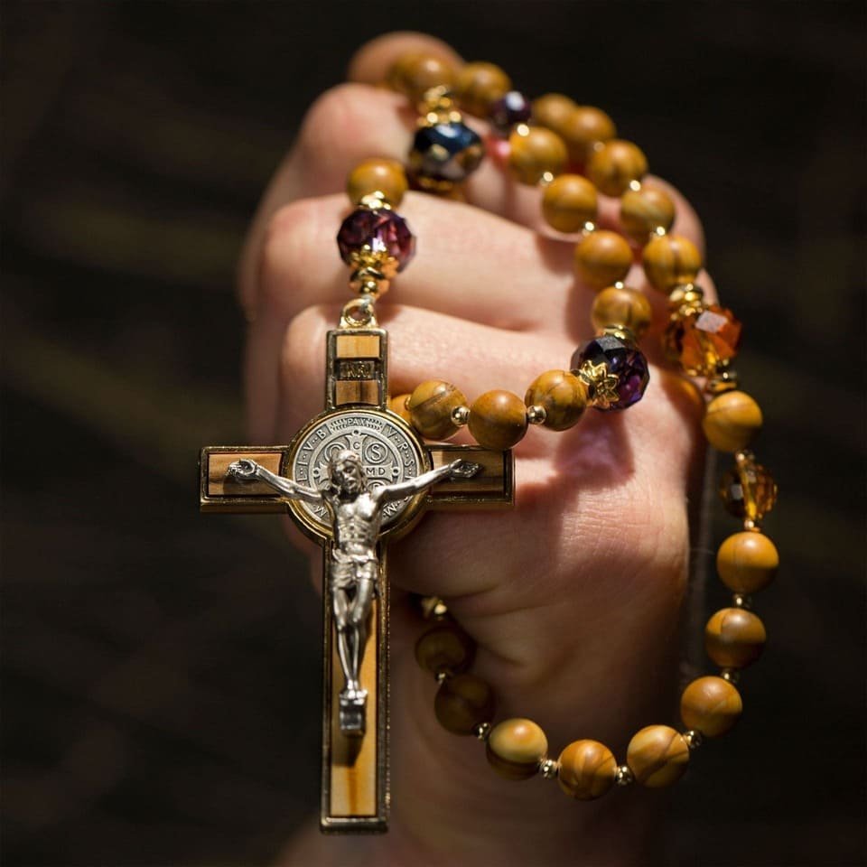 Saint Germain Rosary Full View